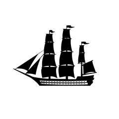 Vehicle transportation black icon pack