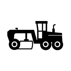 Vehicle transportation black icon pack