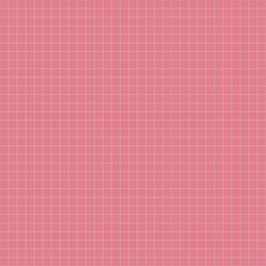 Clean simple graph paper, checked paper, gridded paper background. Vector. Notebook, sheet paper, seamless, page, cloth, chart, school book, paper. graphic, design background. 