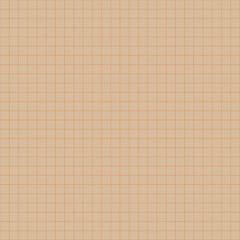 Clean simple graph paper, checked paper, gridded paper background. Vector. Notebook, sheet paper, seamless, page, cloth, chart, school book, paper. graphic, design background. 