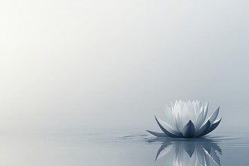 Fototapeta premium Flower-like floating bloom