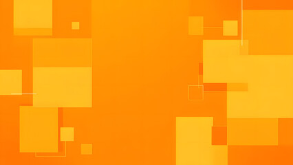 Obraz premium Abstract orange square pattern design vector illustration