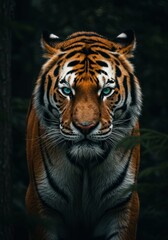 Obraz premium Siberian Tiger Close-Up 