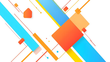 Abstract blue squares vector background for web design