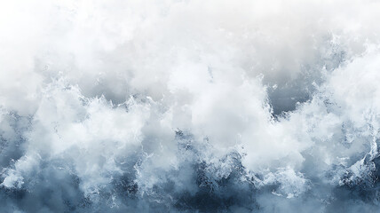 Fototapeta premium Abstract cloudscape background with soft white and gray textures, serene and dreamy, ultra-realistic