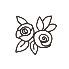rose flower icon