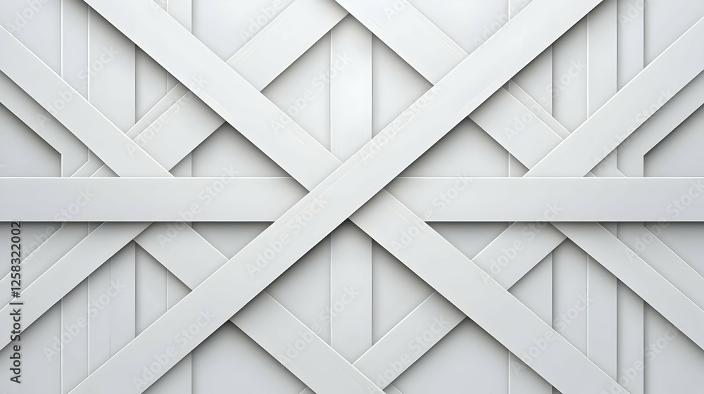 Poster white geometric pattern background texture