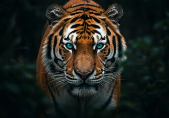 Siberian Tiger Close-Up

