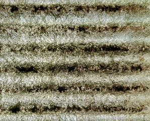 old and dirty fiberglass roof texture