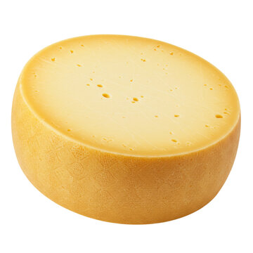 Cheese Wheel, Yellow Dairy Food, Isolated Transparent png