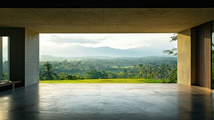 Serene Villa with Panoramic Mountain View
