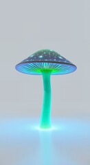 Bioluminescent Mushroom Design