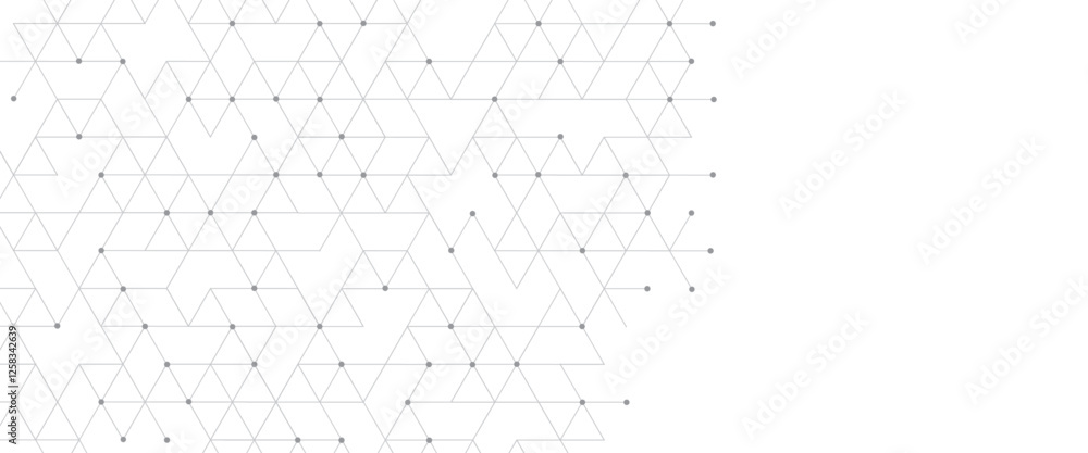 Aufkleber vector abstract minimalist triangles technology pattern geometric background.