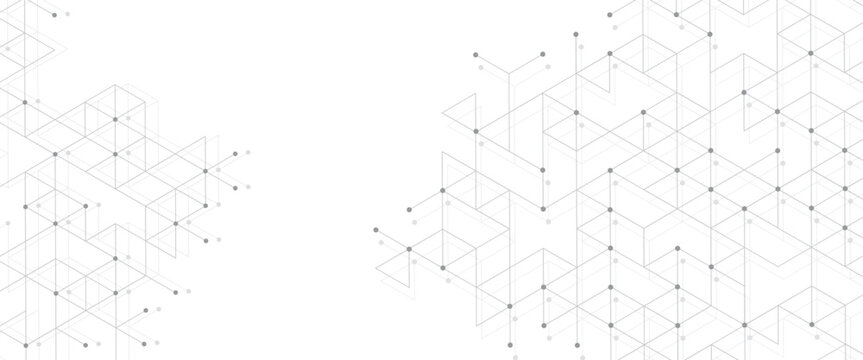 Vector abstract minimalist triangles technology pattern geometric background. 