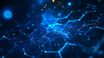 Obraz premium abstract blue background