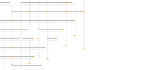 Modern creative idea of modern design technology geometric background. 