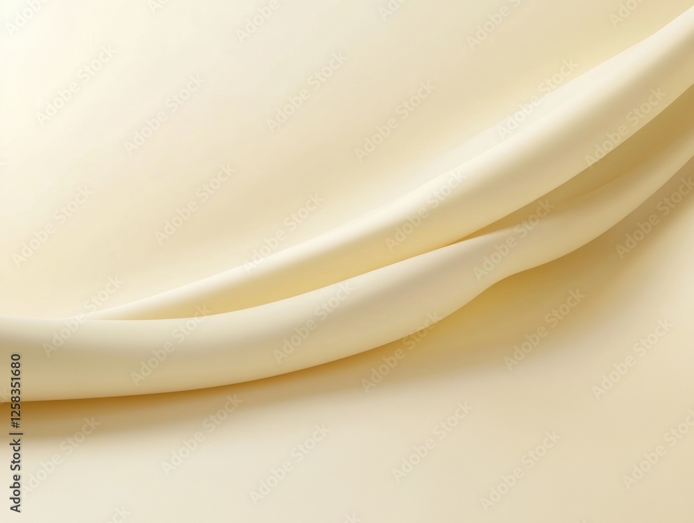 Poster creamy abstract curve design gentle flow background soft light aesthetic calm and relaxing texture