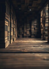 Depth of field abstract wooden background made of cubes of wood bamboo house background beautiful bamboo asian seaport baltic sea antebellum