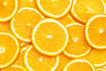 orange slices background