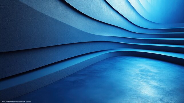 Parallel Lines on Blue Background for Design, Banner Template, Abstract Parallel Lines Wallpaper with Copy Space, Minimalist Parallel Pattern Wallpaper