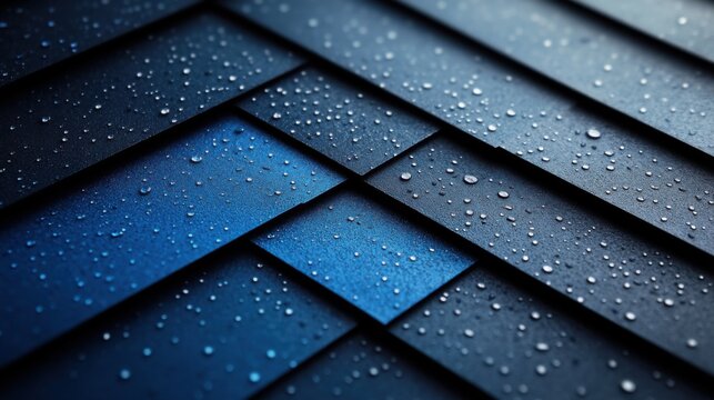 Parallel Lines on Blue Background for Design, Banner Template, Minimalist Abstract Wallpaper with Copy Space, Simple Geometric Modern Wallpaper for Text Placement and Creative Use