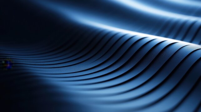 Parallel Lines on Blue Background for Design, Banner Template, Minimalist Abstract Wallpaper with Copy Space, Simple Geometric Modern Wallpaper for Text Placement and Creative Use