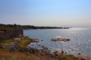 Suomenlinna island and sea