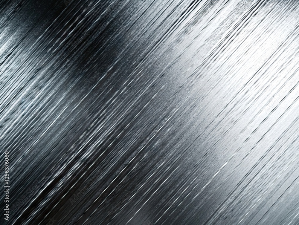 Poster dynamic metallic texture abstract art digital creation studio setting close-up view modern design co