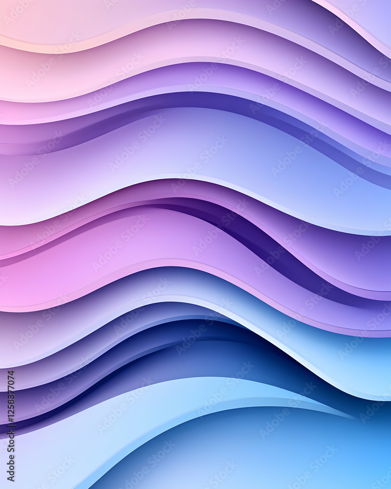 Poster abstract waves background for digital design, web, print and motion graphics