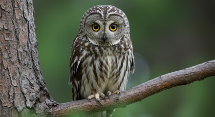 Wise Owl at Night
