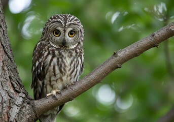 Wise Owl at Night