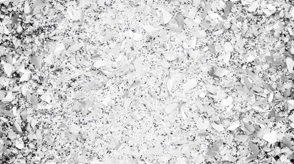 Obraz premium Delicate frost fragments, An alluring textural crystalline pattern