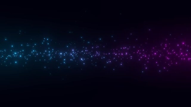 abstract background with blue and pink neon lights glowing animation,futuristic technology motion background