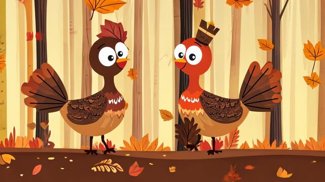 Cute Cartoon Farm Animals Vector Illustration Pattern with Chickens Roosters Ducks and Eggs