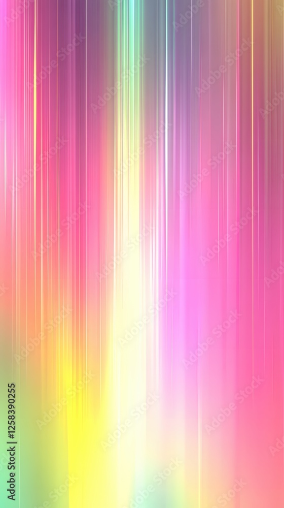 Poster abstract vertical lines in vivid colors create a dynamic and energetic background texture