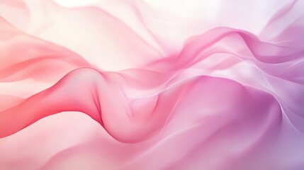 Obraz premium Pink and Red Draped Fabric Texture Background