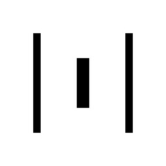 Obraz premium Vertical Line Center 