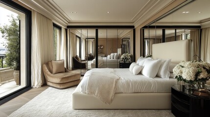 Luxury Lakeside Bedroom Suite with Breathtaking Views