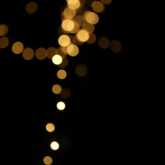 Lights on black background Bokeh light lights background bokeh abstract light bright effect shiny