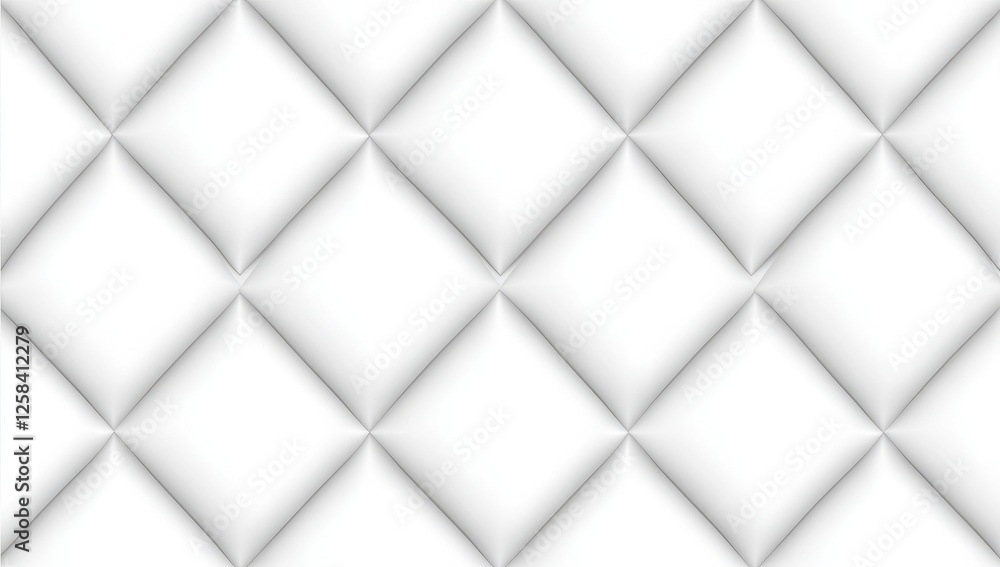 Poster abstract white geometric background with a light gray diamond pattern for design and presentation, w