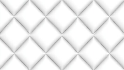 Fototapeta premium Abstract white geometric background with a light gray diamond pattern for design and presentation, White gradient abstract polygon pattern on gray background