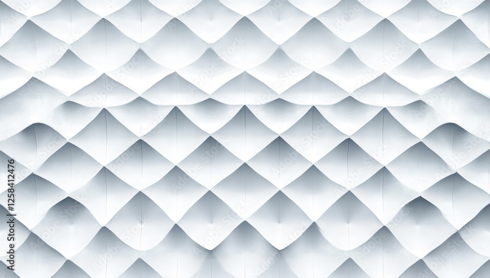 Poster abstract white geometric background with a light gray diamond pattern for design and presentation, w