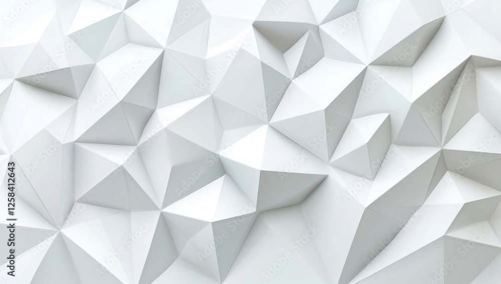 Poster abstract white geometric background with a light gray diamond pattern for design and presentation, w
