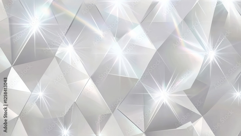 Poster abstract white geometric background with a light gray diamond pattern for design and presentation, w
