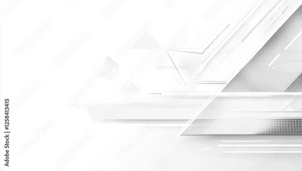 Poster abstract white geometric background with a light gray diamond pattern for design and presentation, w