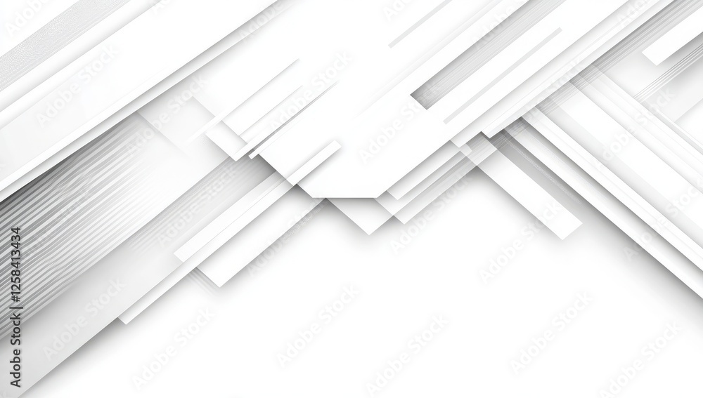 Poster abstract white geometric background with a light gray diamond pattern for design and presentation, w