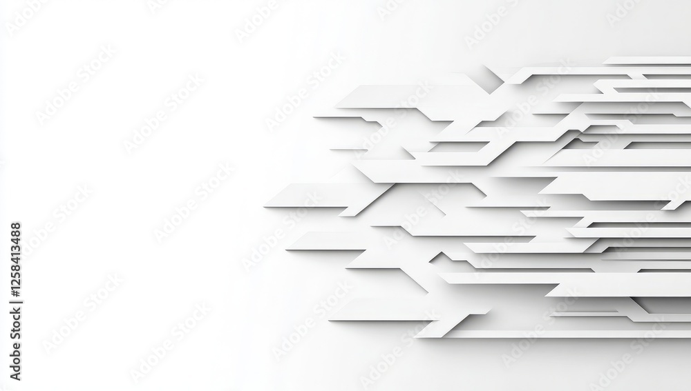 Poster abstract white geometric background with a light gray diamond pattern for design and presentation, w