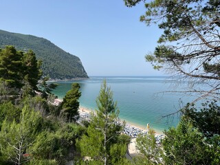 Strand von Sirolo