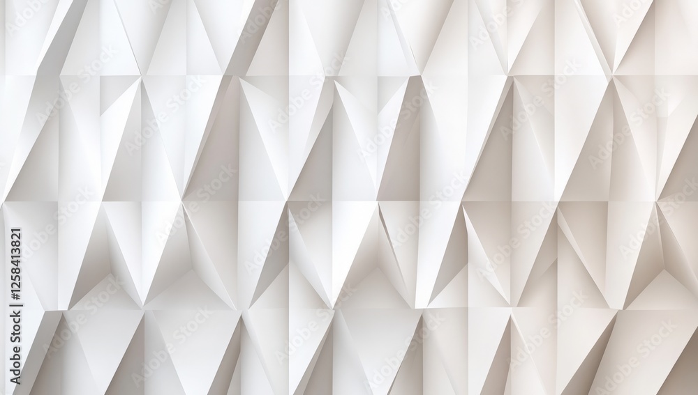 Poster abstract white geometric background with a light gray diamond pattern for design and presentation, w