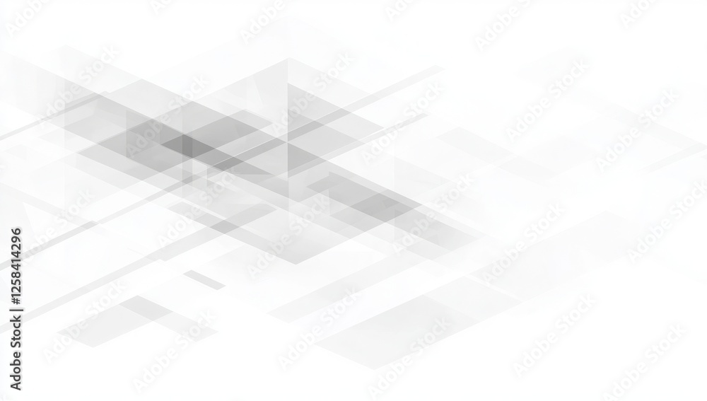 Poster abstract white geometric background with a light gray diamond pattern for design and presentation, w